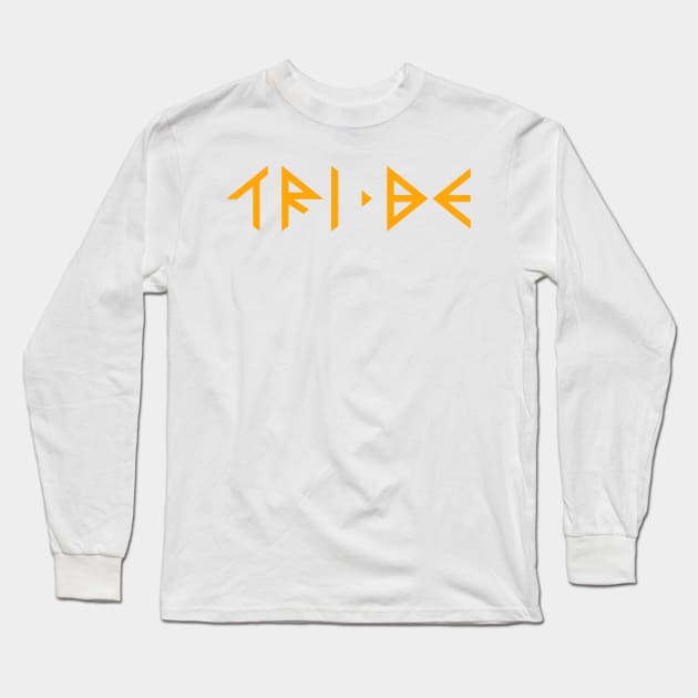 Tri.be Orange Long Sleeve T-Shirt by PepGuardi